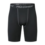 Men's Quick Dry Compression Leggings For Running Track And Field Basketball Training Polyester Stretch Fabric