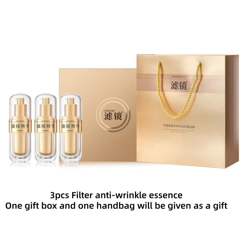 Facial Anti-aging Essence Skin Care Set Shrink Pores Moisturizing Brighten Anti Aging Firming Facial Skin Care Prodcuts