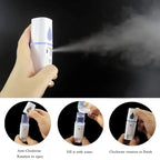 1PCS/3PCS 20ml Face Steamer Air Humidifier Facial Sprayer Nebulizer Hydrating  Women Beauty Skin Care