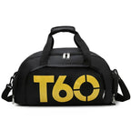 Fitness Bag Oxford Dry Wet Gym Bag Large Capacity Fitness Training Bag Shoe Compartment Wear-resistant for Men Women