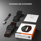 COOSPO HW9 Armband Heart Rate Monitor With HR Zones And Calorie Tracking BLE Five Point Zero ANT Plus For Peloton Zwift