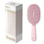 Volumizing Hair Brush With Inbuilt Cleaning Styling Massage Acupoint Hair Spring Bone Air Cushion Comb For Beauty Health