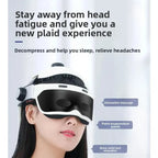 Head and Eye Massager Device Scalp Neck Massager Helmet Head Therapy Massage Instrument Health Beauty Equipment NEW Integrated