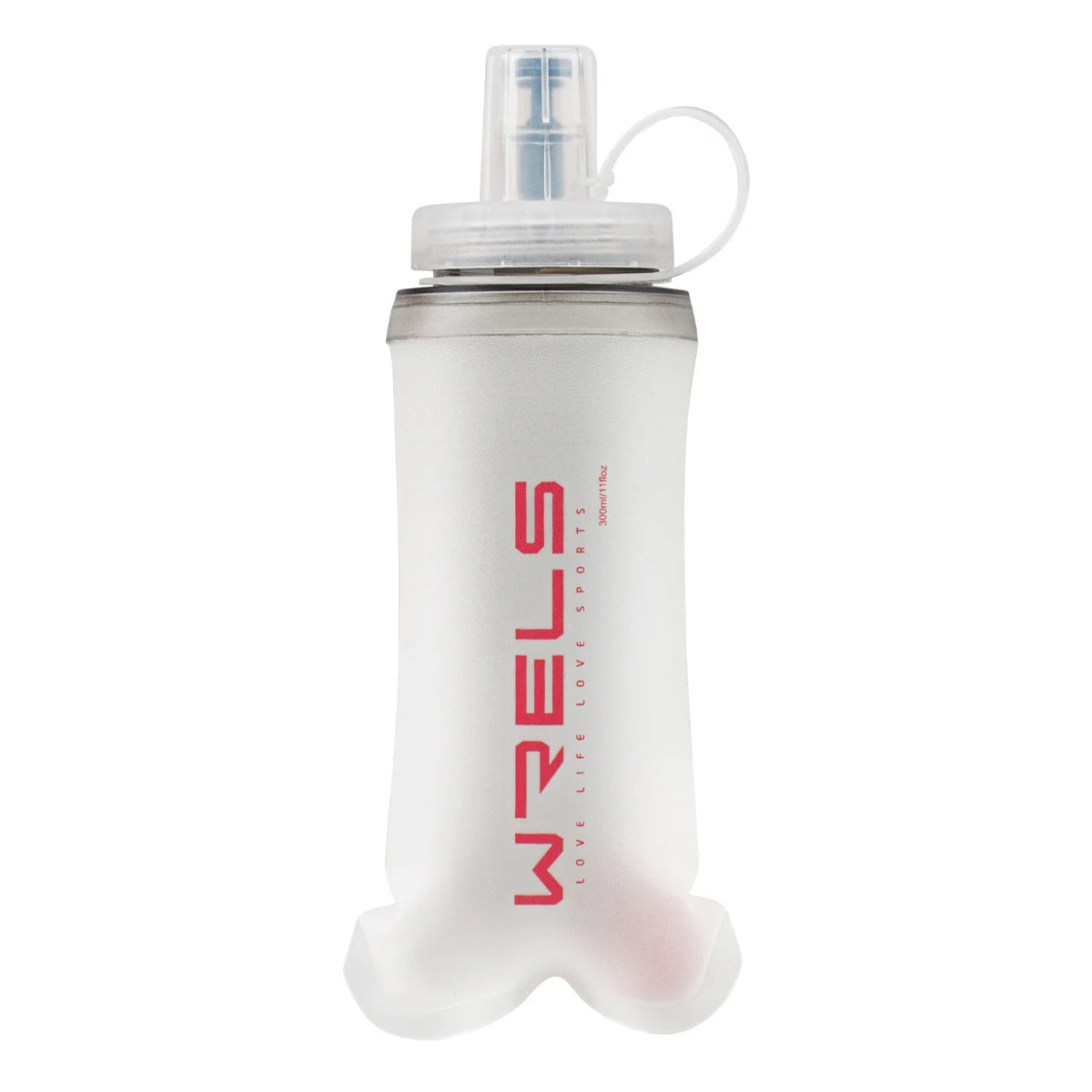 1pc New Large Caliber Soft Water Bottle Collapsible Convenient Sports Water Bottle for Cycling,Hiking,Trail,Running,Fitness
