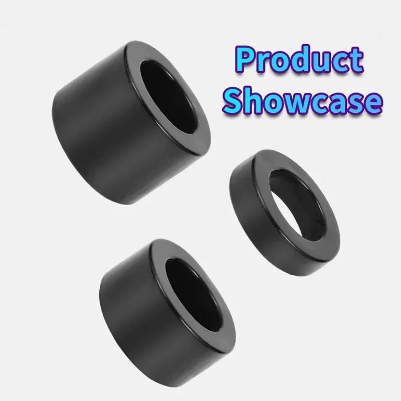 3 Piece Massage Silicone Ring Set Multi Sized Portable Male Home Exercise Muscle Amplifier Massager Beauty and Health Massage