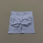 HISTELLO Gym Shorts 4.5" Women Fitness Sports Biker Shorts Low Waist Running Pants Workout Scrunch Butt Yoga Seamless Leggings