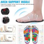 Foot Acupressure Magnetic Insoles Arch Support Insoles Breathable Sports Shoes Pads Body Detox Slimming Feet Health Care Tools