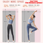 15mm Thick NBR Yoga Mat Anti Slip Fitness Mat For Exercise Yoga Pilates Gymnastics And Home Use