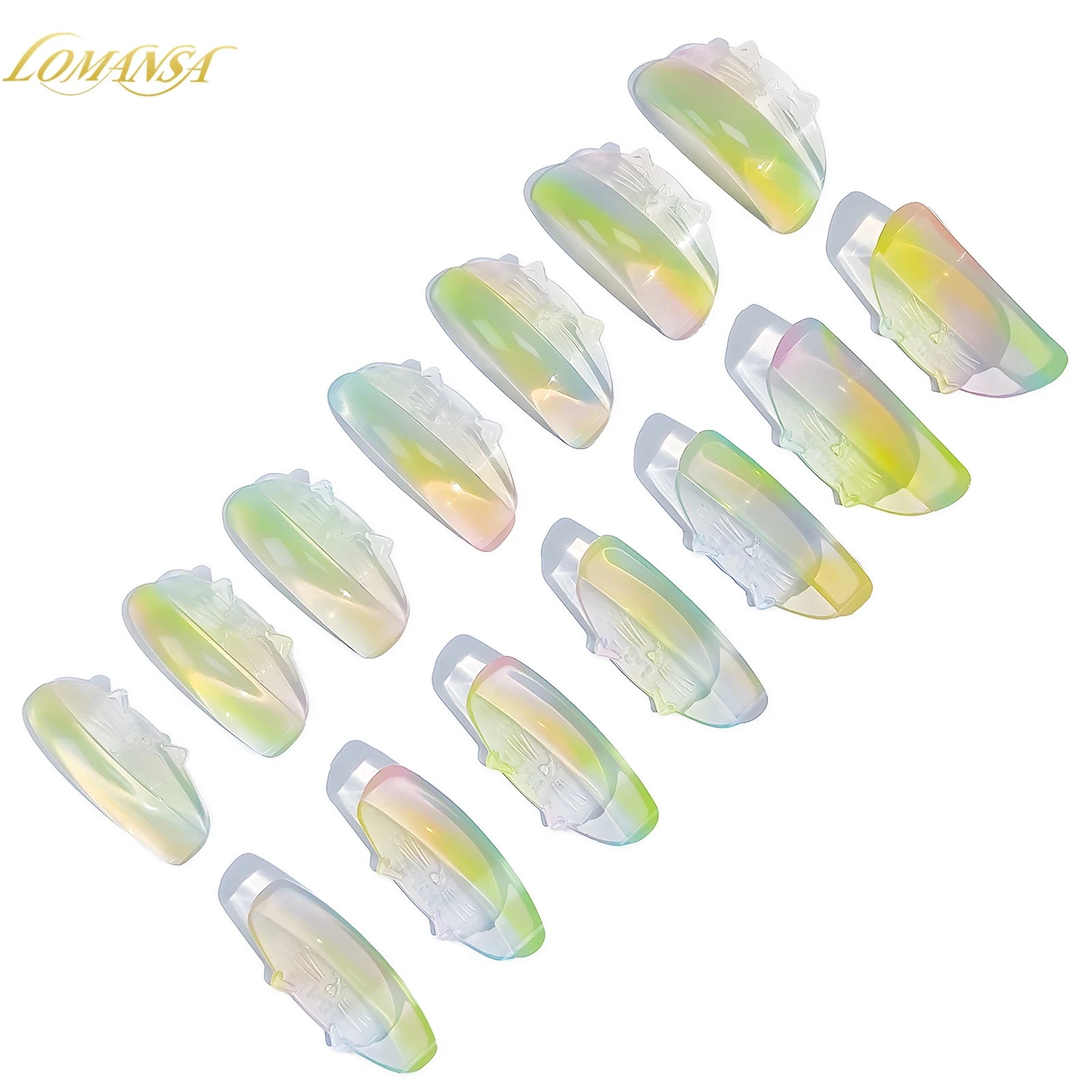 Lomansa 7 Pairs Silicone Eyelash Perm Pads Sticky Lashes Rods Shield Lifting 3D Eyelash Curler Accessories Health Beauty Tool