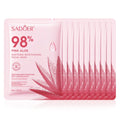 Pink Aloe Moisturizing Facial Masks Anti-Aging Hydrating Nourishing Anti Wrinkles Face Mask Sheet Masks Skin Care Product