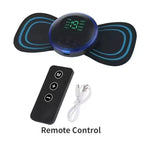 EMS Neck Massager Mini Cervical Back Muscle Pain Relief Patch Massageador Stimulator Mat Portable Leg Body Health Care Tool