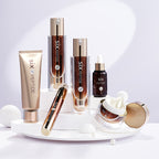 Collection of Six Peptide skincare products on a white background
