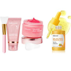 Collagen Jelly Cream Hydrolyzed Collagen Overnight Facial Mask Wrapping Peel-Off Mask Hydrating Firming Moisturizing SkinCare