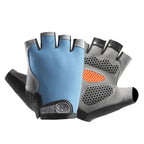QzeUpwardSpirit Cycling Gloves Fingerless Half Finger Breathable Anti Slip Polyester For Men Women Summer Fishing Bike