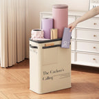 Yoga Storage Bin Large Capacity Foldable Organizer for Sports Gear Fitness Equipment and Accessories