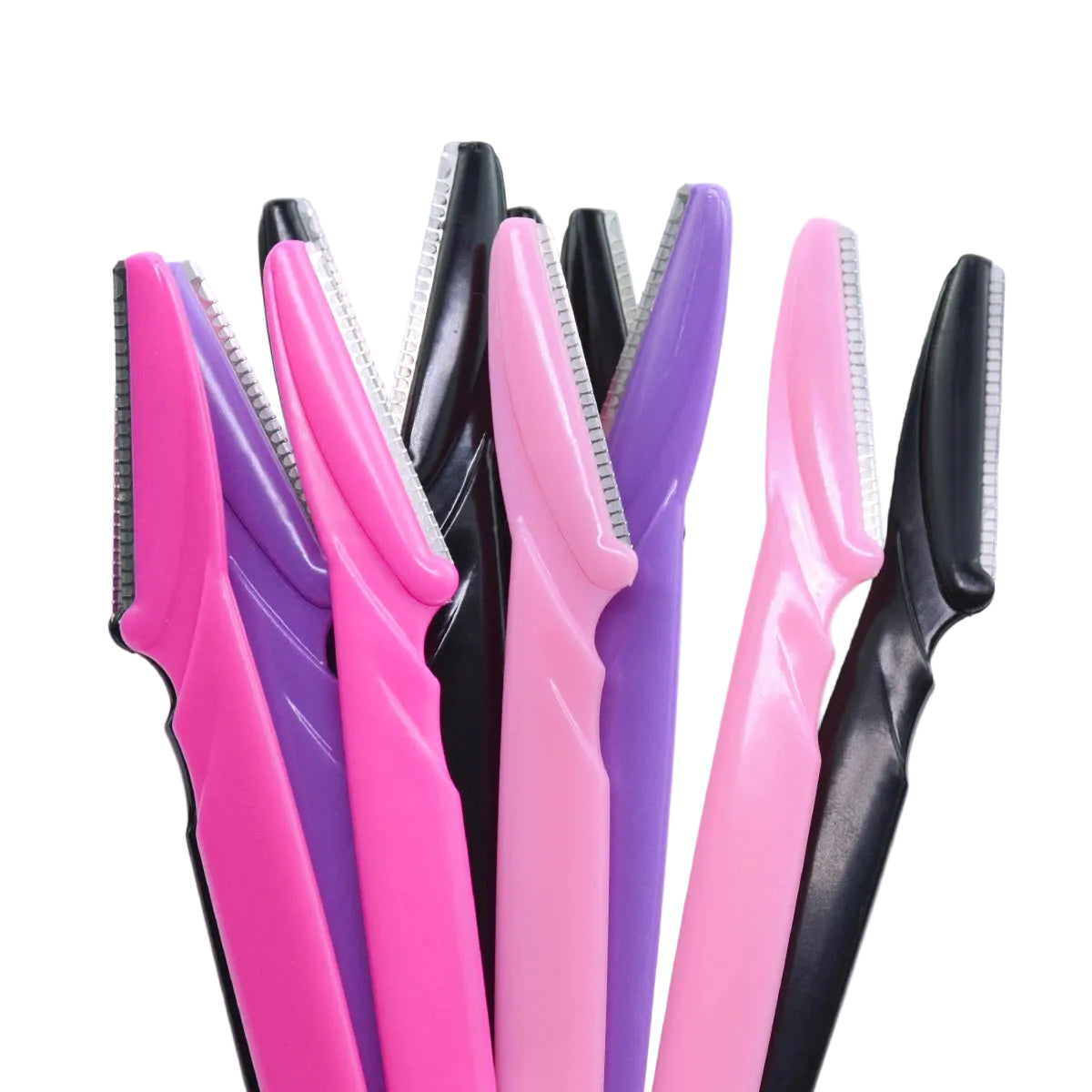 10/30/40Pcs Eyebrow Razor Facial Razor for Women Multipurpose Exfoliating Dermaplaning Tools with Precision Cover Safety Beauty