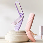 1PC Folding Comb Mirror 2-in-1 New Carry-on Mini Self-cleaning Folding Comb Home Beauty and Health Products Makeup