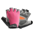 QzeUpwardSpirit Cycling Gloves Fingerless Half Finger Breathable Anti Slip Polyester For Men Women Summer Fishing Bike