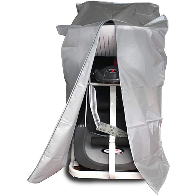 Folding Treadmill Cover, Dustproof & Waterproof Oxford Cloth Sunscreen Cover, Full Coverage Protector for Home Fitness Equipment
