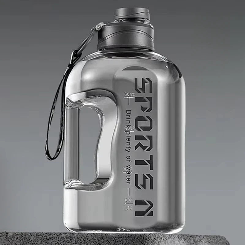 1.7L/2.7L Sports Water Bottle Gym Cycling Cup Portable Large Capacity Water Bottle For Fitness Camping Men Water Kettle