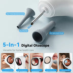 Digital Ear Camera with 1.21 Inch IPS Screen1080p HD Smart Visual Ear Care with tool for Ear/ Nose/Mouth/Pet/Skin Care Health