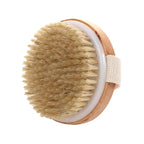 2 In 1 Dry Skin Body Brush Natural Bristle Dead Skin Remover Anti Cellulite Exfoliates Blood Circulation Health Massage Tools