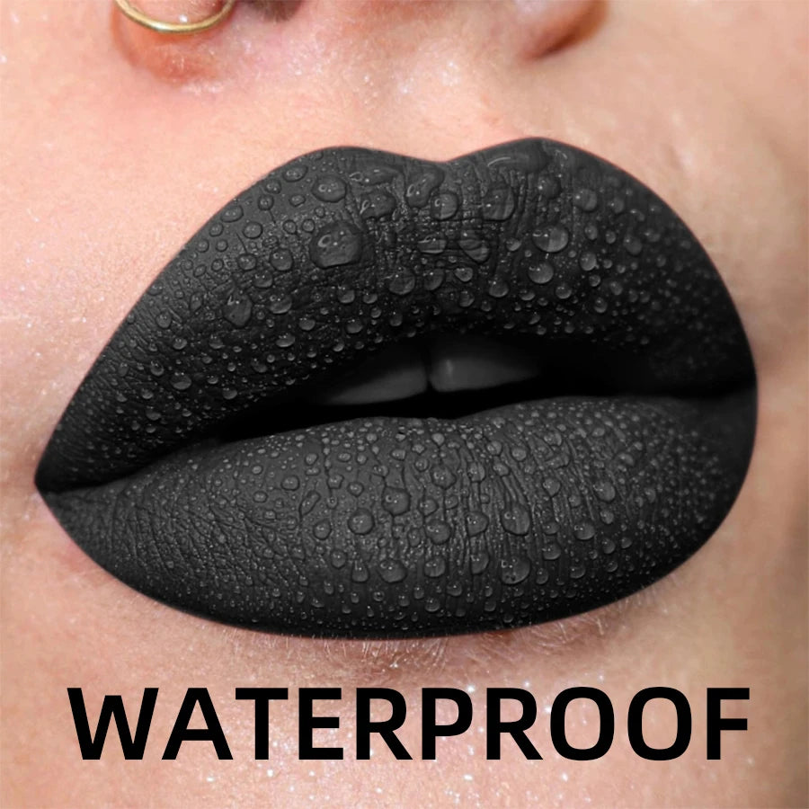 19 Colors Matte Velvet Liquid Lipstick – Waterproof Long-Lasting Lip Tint & Glaze