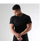 Mens Compression Running T Shirt Quick Dry Fitness Short Sleeve For Training And Jogging Gym Sportswear