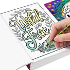 Mental Health: Calming Coloring Book for Anxiety Relief & Mindfulness – Self-Care Art Therapy