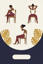 Seated Yoga Cards Set For Chair Yoga Poses With Step By Step Illustrated Guide For Instructors And Fitness Trainers
