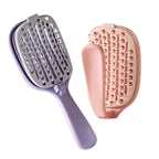 Fold Volumizing Hair Brush With Self Cleaning Styling Massage Acupoint Hair Spring Bone Air Cushion Comb For Beauty Health
