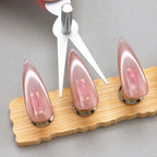 6pcs Cat Eye Nail Magnet Tool Set, French Tips Cat Eye Heart Magnets Nail Magnet Stick Cat Eye Gel Polish Magnets Tools Manicure