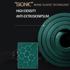 Thick NBR Yoga Mat With Anti Slip Surface Non Toxic For Exercise Pilates Gymnastics And Fitness Floor Work 15mm Or 20mm