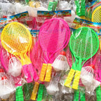 Kids Mini Plastic Racket Set Outdoor Fitness Props for Children Tennis Badminton Baseball Equipment TMZ