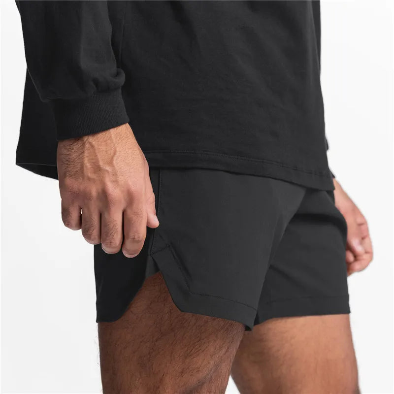 Quick Dry Men's Running Shorts Men Sports Jogging Fitness Male Jogger Workout Training Gym Sports Shorts Men Summer Shorts