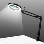 72LED 8X/10X NEW Illuminated Magnifier USB 3 Colors LED Magnifying Glass for Soldering Iron Repair/Table Lamp/Skincare Beauty