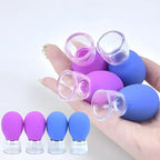 1/5/10pcs Vacuum Silicone Cupping Massager for Face Neck Eye Anti-aging Facial Care Cellulite Reduction Beauty Therapy Tool