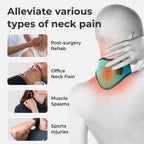 Electric Heating Neck Brace Cervical Vertebra Fatigue Therapy Reliever  Neck Pain Relieve Strap Moxibustion Health Care Tool