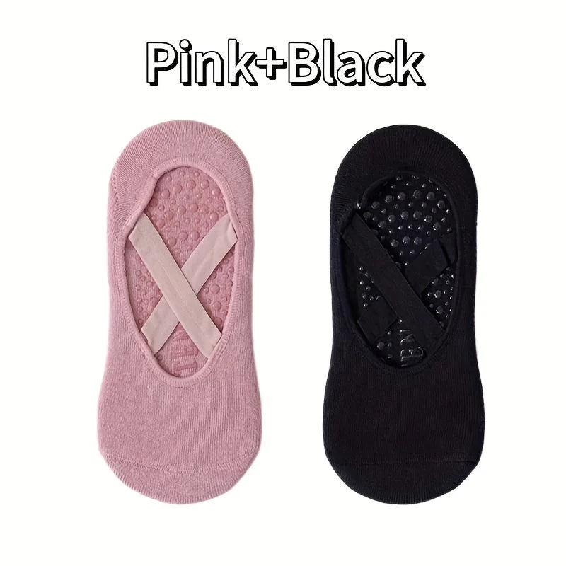 1/2/3/4/5 double major anti-slip yoga socks fitness exercise professional anti-slip women's yoga socks aerial pilates