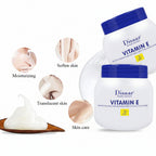 Disaar Vitamin E moisturizing cream with skin care benefits on a white background