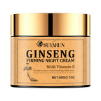 Ginseng Night Cream Moisturizing Nutritious .Skin Care Product for Evening Use.