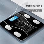New USB Body Fat Scale,Intelligent and Precise Home Fat Scale,Adult Body Scale,Small Electronic Scale, Weighing Scale Body Scale