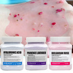 Rose Chamomile Hydrating Radiance Mask Powder Pink Rose Petal Crystal Jelly Mask Powder Skin Care Product 350g