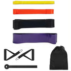 Natural Latex Resistance Bands Set For Home Gym Eco Friendly Exercise Expander With Multiple Resistance Levels