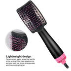 2 IN 1 One Step Hair Dryer and Volumizer Hair Straightener Hot Air Brush Hair Curler Hair Beauty and Health Styling