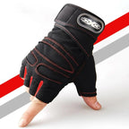 1 Pair Gym Gloves For Fitness And Weight Lifting With Wrist Support For Bodybuilding Training And Cycling