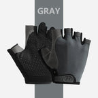 QzeUpwardSpirit Cycling Gloves Fingerless Half Finger Breathable Anti Slip Polyester For Men Women Summer Fishing Bike