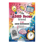 The ADHD Focus Friend 3 In 1 ADHD Workbook Mental Health Goals Planner With Activities And Illustrations Coloring Book