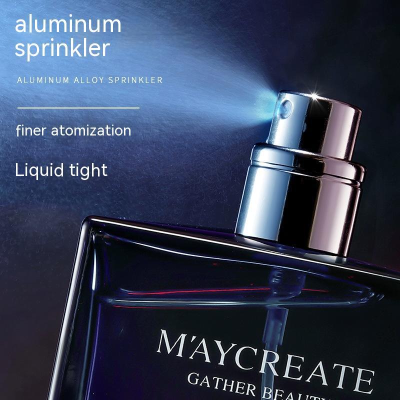 Gentleman Cologne 55ml Spray Long Lasting Light Fragrance Men Blue Black Edition - Muliva