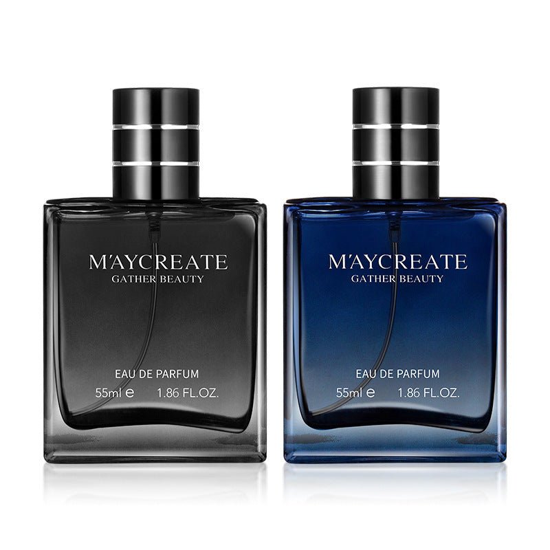 Gentleman Cologne 55ml Spray Long Lasting Light Fragrance Men Blue Black Edition - Muliva